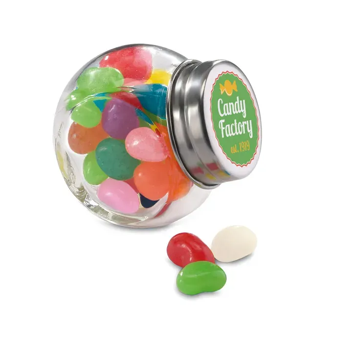 Glass jar with jelly beans - KC7103 (MOCN#99)